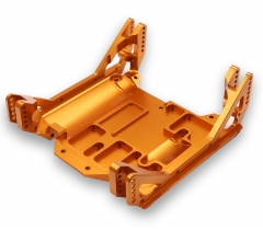 TREAL Ryft Chassis Skid Plate Aluminum 7075 CNC Machined, Center Skid Board for Axial Ryft RBX10