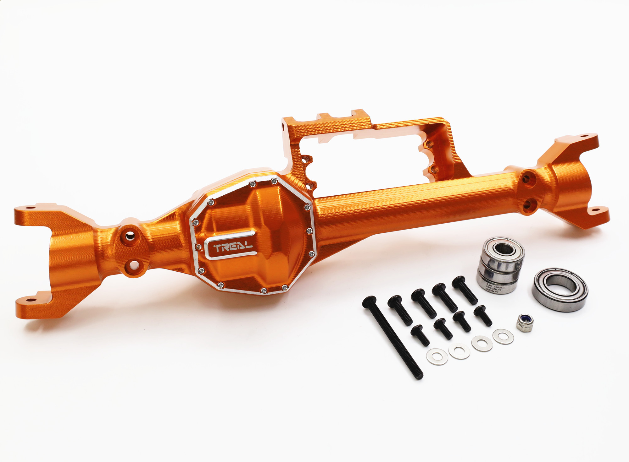 Treal Rear Steering Axle Housing Aluminum 7075 Mirror 4WS Rear Axle for ...