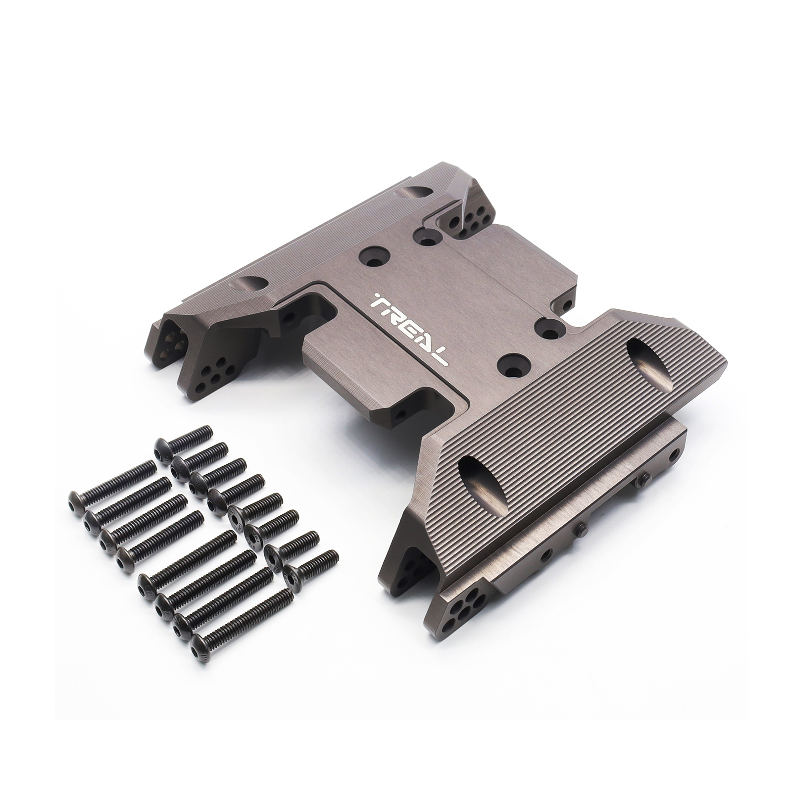 TREAL SCX6 Center Skid Plate Alu 7075 CNC Billet Machined for