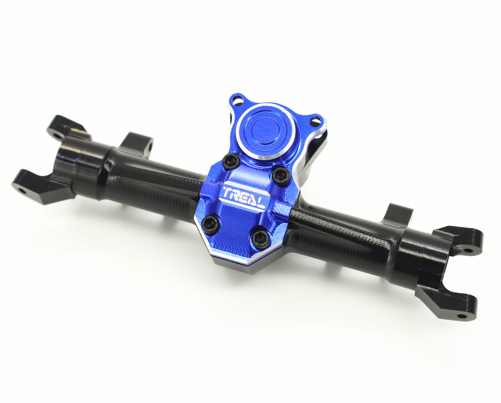 Treal SCX24 Front/Rear Axles Aluminum 7075 Diff Housing for 1/24 Scale
