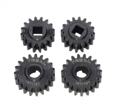 TREAL SCX10 III/Capra Overdrive Portal Gears 16T/19T Harden Steel Gears Compatible with Axial 1/10 SCX10 3 Capra