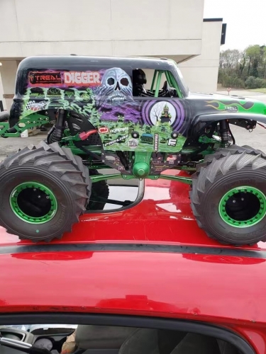 Treal Aluminum 7075 Gearbox Housing for Losi LMT Monster Truck