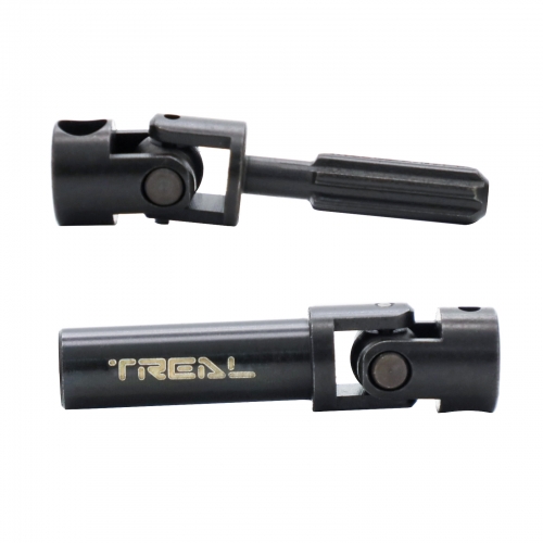 Treal SCX24 Harden Steel Driveshaft Splined Drive Shafts for SCX24