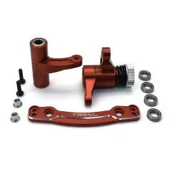 Treal Steering Assembly (Bellcrank Servo Horn Linkage) Aluminum 7075 for 1:8 Arrma Kraton 6S