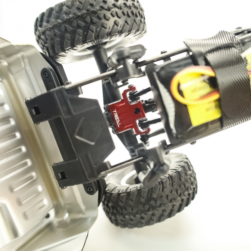 TREAL SCX24 Rear Upper Links Mount Alu#7075 for Axial SCX24
