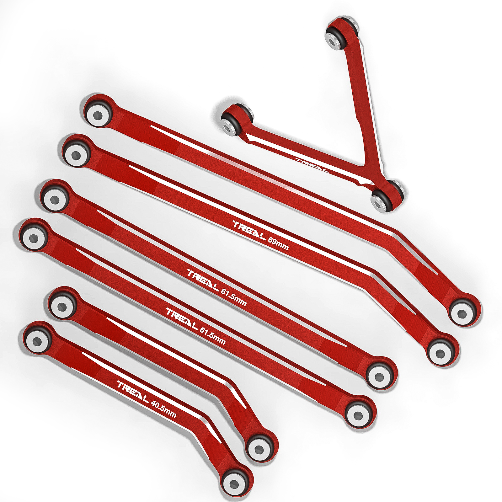 Trx4m 59mm Shocks Treal Hobby TRX4M Upper Links Set 4pcs