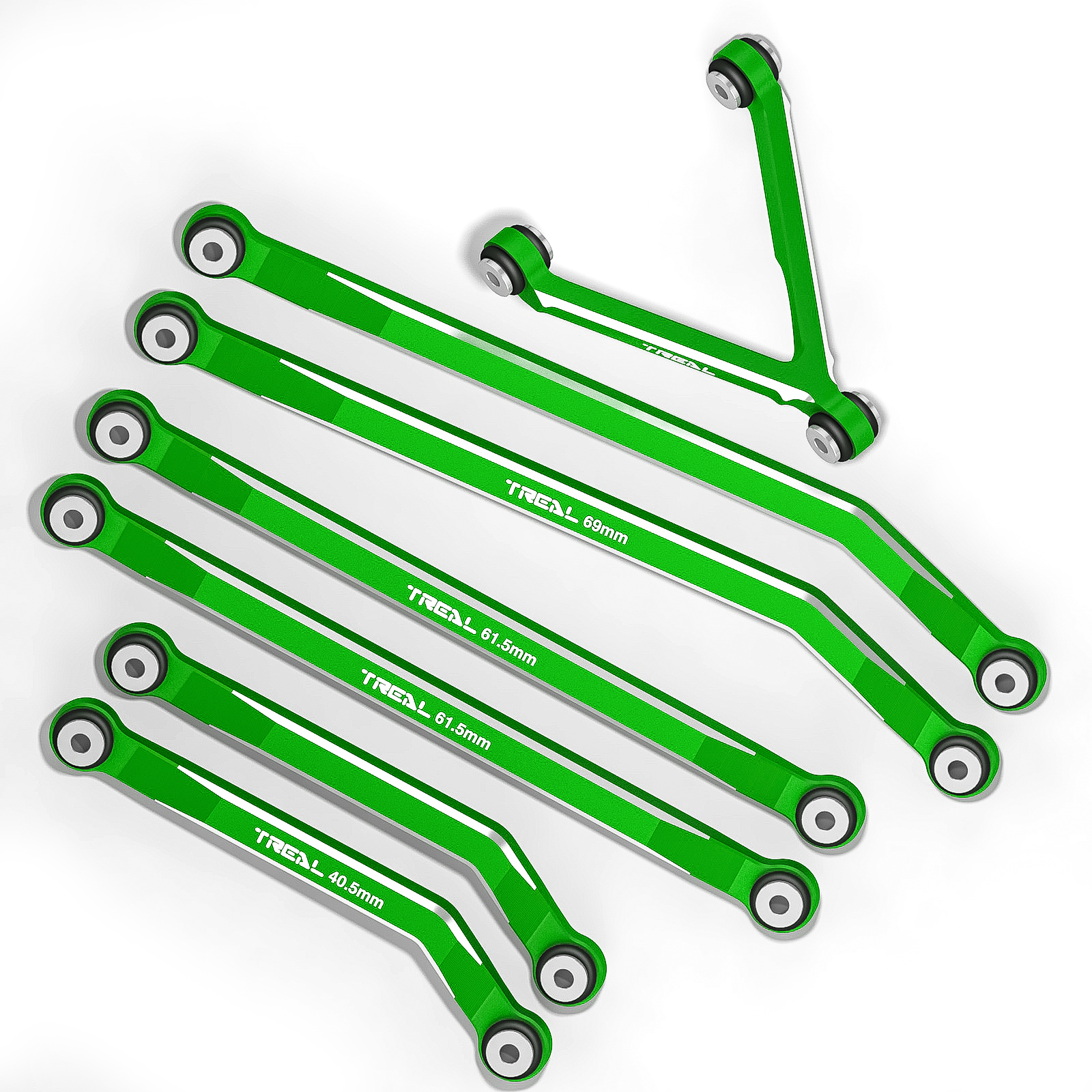 Treal Aluminum 7075 Links Set (4P) for SCX24 Deadbolt