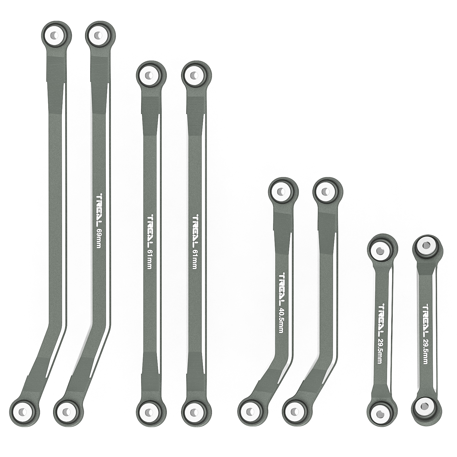 10 Pz M3 M4 Asta Drto Estremà Piegata Sfera Di Collegamento In - Foto 7