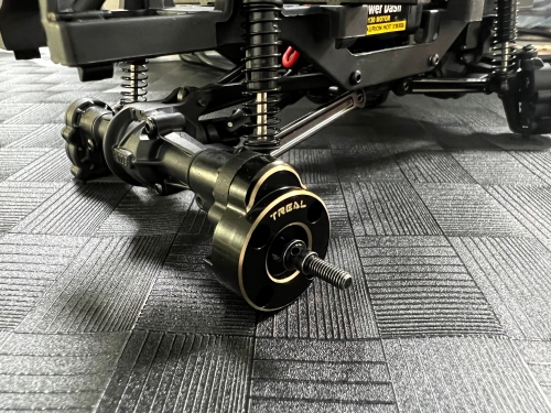 TREAL Brass Outer Portal Covers(2p) Heavy Weight Outer Drive