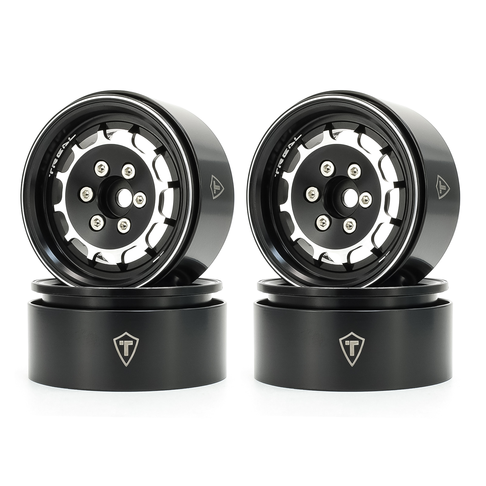 4 Adattatori Per Mozzi Ruota Esagonali 12mm In Metallo – Per RC Crawler 1/10 Axial SCX10, TRX4, Gen7, D90 – Altezza 18mm - 2
