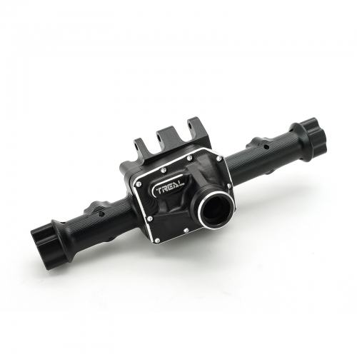 TREAL TRX-6 Intermediate Axle Housing, Aluminum 7075 CNC Billet Middle Axle Housing, with Differential Cover for TRX6 G 63, TRX-6 Ultimate RC Hauler