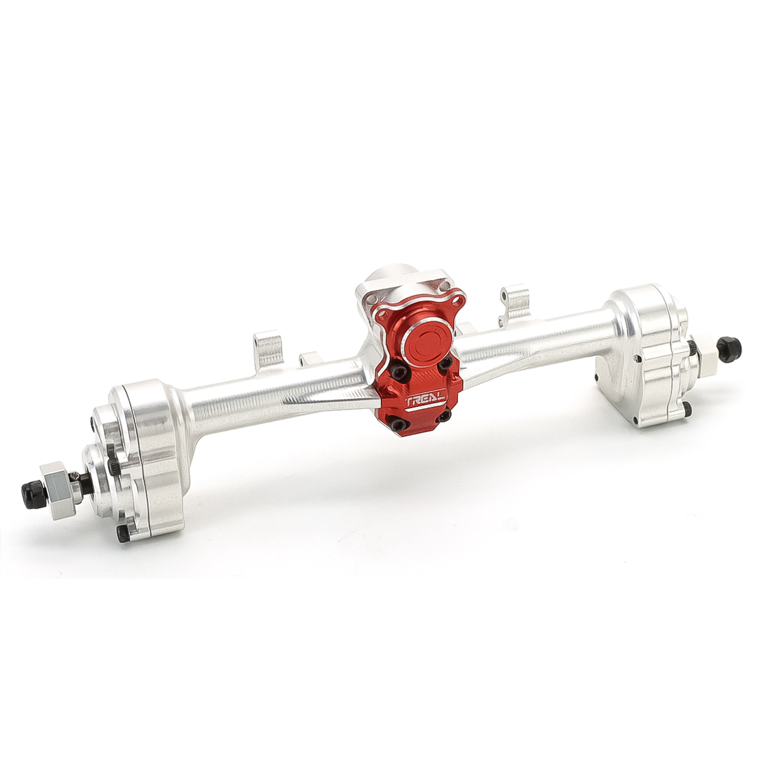 TREAL SCX24 Rear Portal Axles Complete Kit, with CVD Shaft, Aluminum