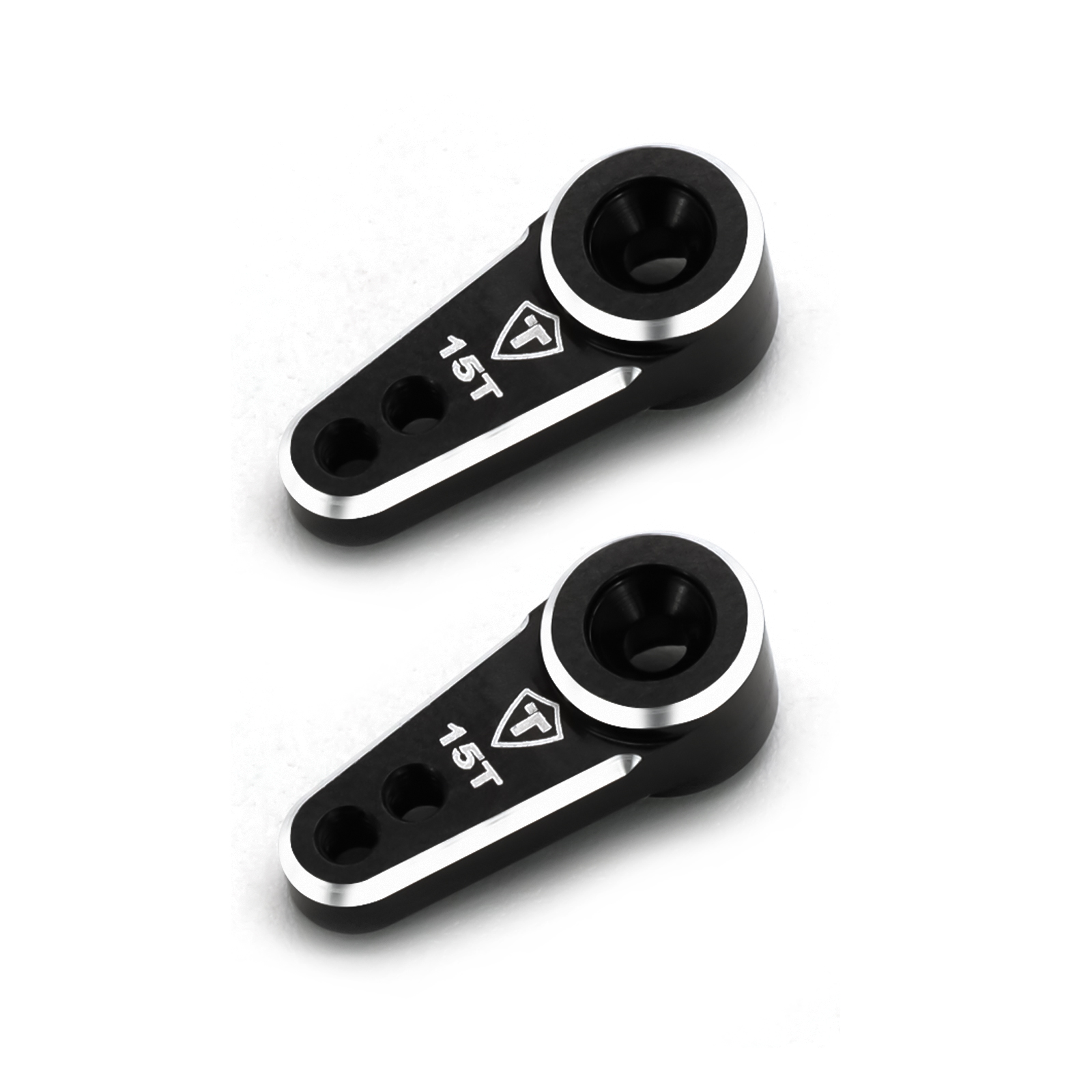 TREAL FCX24 Servo Horn 15T, Aluminum 7075 Servo Arm (2P) Compatible