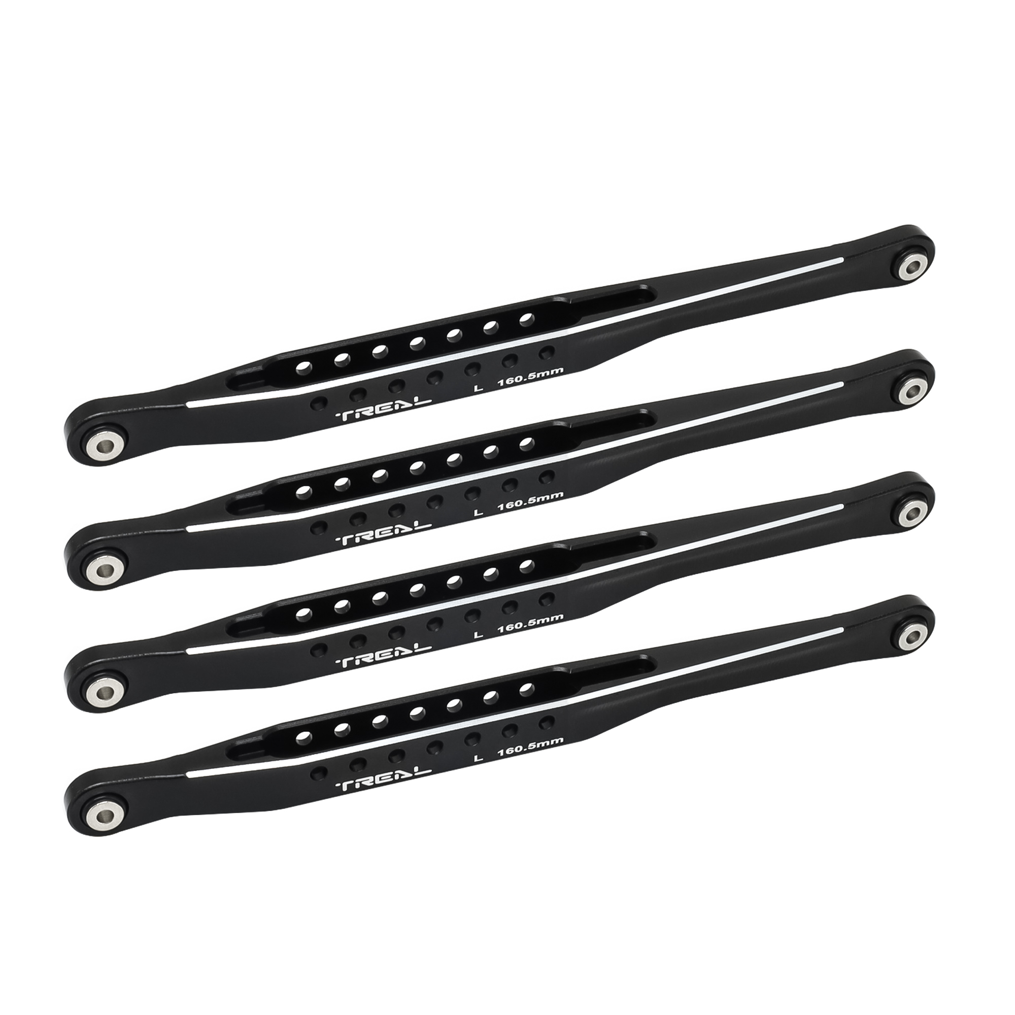 TREAL Lower 4 Trailing Arms Links Set, Aluminum 7075 Lower Chassis ...