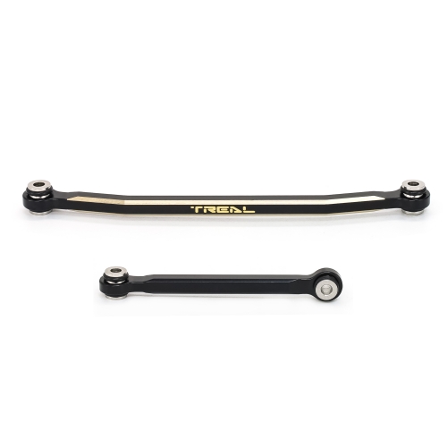 TREAL Brass Steering Links Steering Rod Tie Linkages Set for FMS FCX24