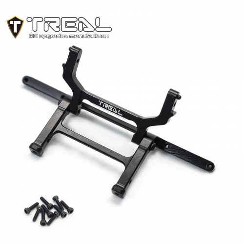 TREAL Aluminum 7075 Rear Bumper Mount & Rear Body Post Mount for Axial SCX24 Chevrolet C10 Upgrades