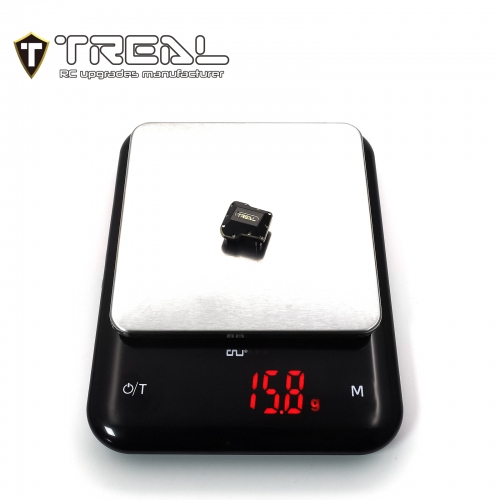 TREAL Brass Axle Diff Covers (2P) CNC Machined Heavy Weight Upgrades For 1/18 TRX4M - View #4