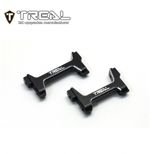 TREAL Aluminum 7075 Front and Rear Bumper Mounts Set (F&R) for 1/18 TRX4M Defender Bronco