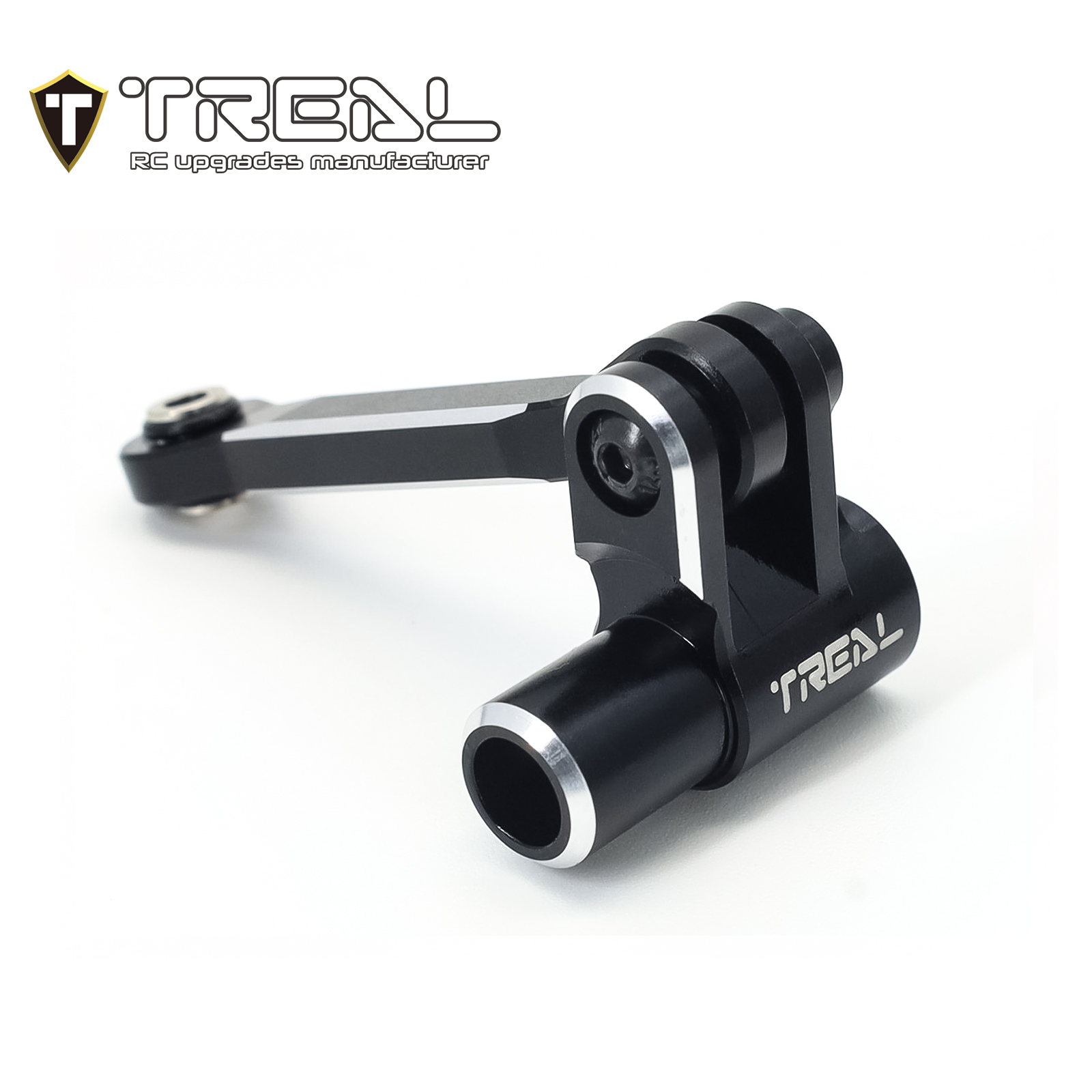 TREAL Aluminum 7075 Servo Horn 25T & Steering link for XMAXX
