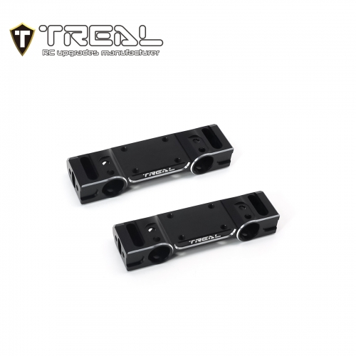 TREAL Aluminum 7075 Front & Rear Bumper Mounts(2P) for Redcat Racing GEN9, GEN8 AXE