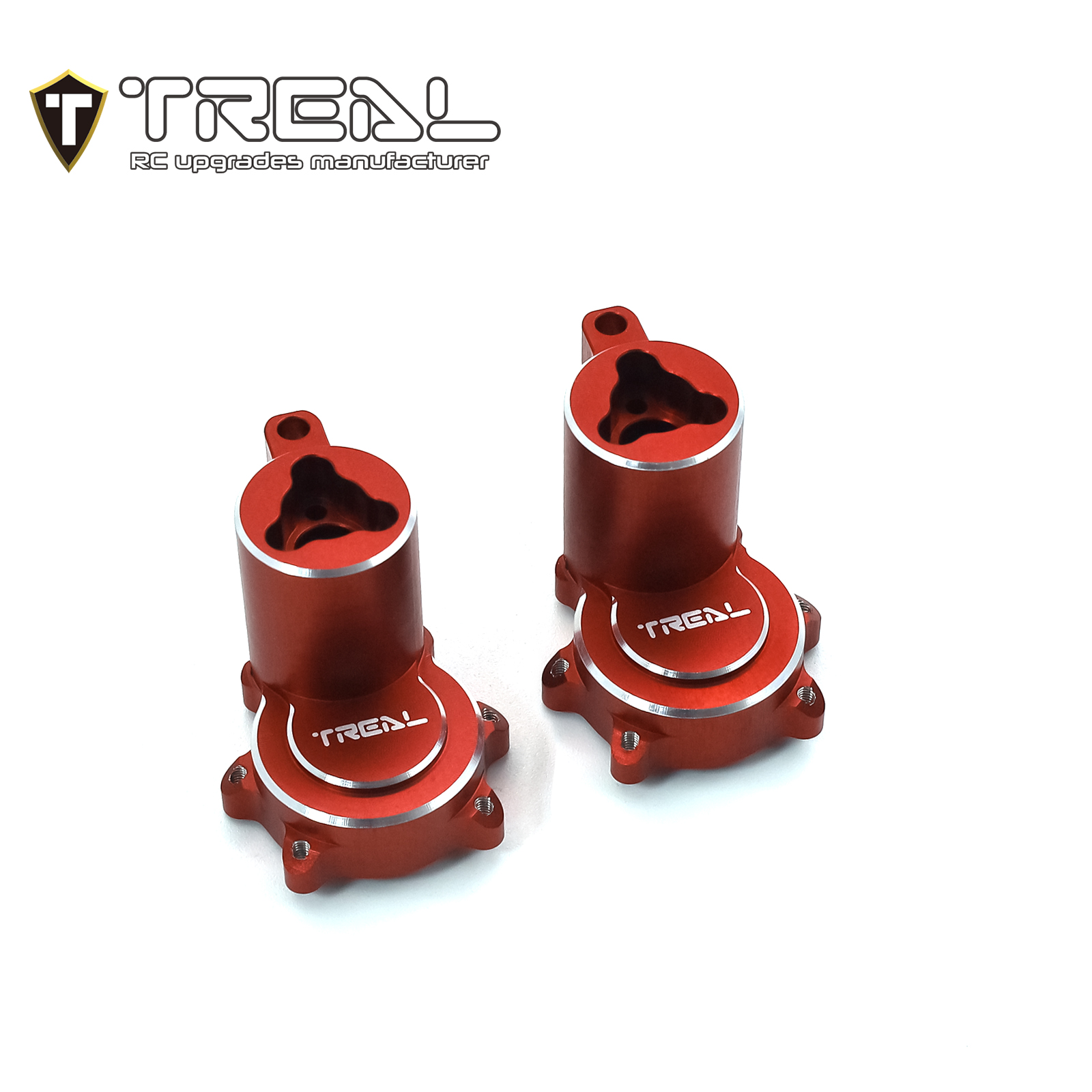 邦楽 RT-92915 TREAL Aluminum 7075 Rear Hubs,Inner Portal Housing Set Upgrades