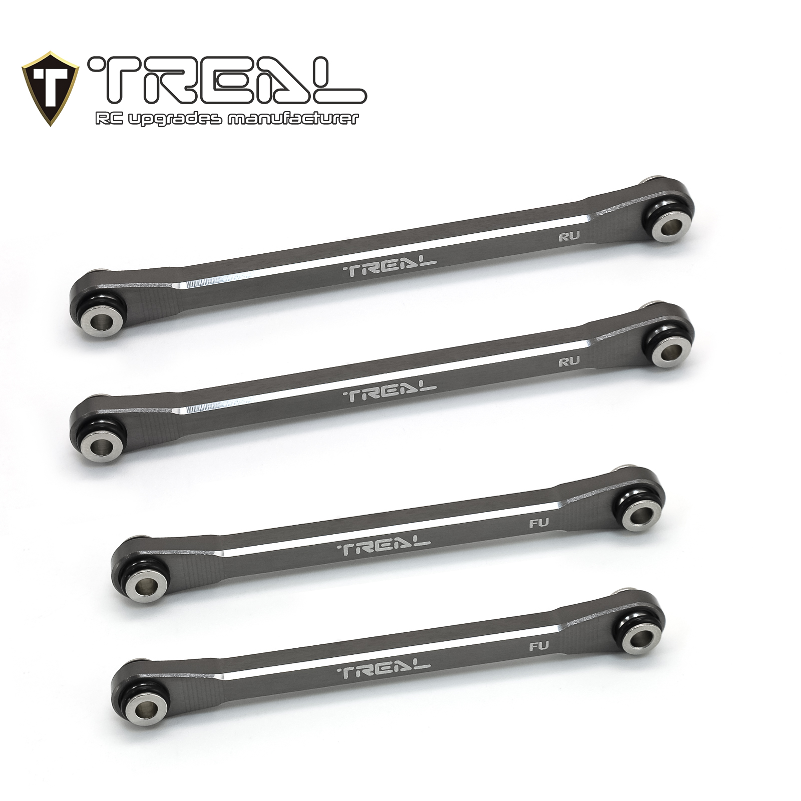 TREAL UTB18 Capra Upper Links Set (4pcs) Aluminum 7075 Upper