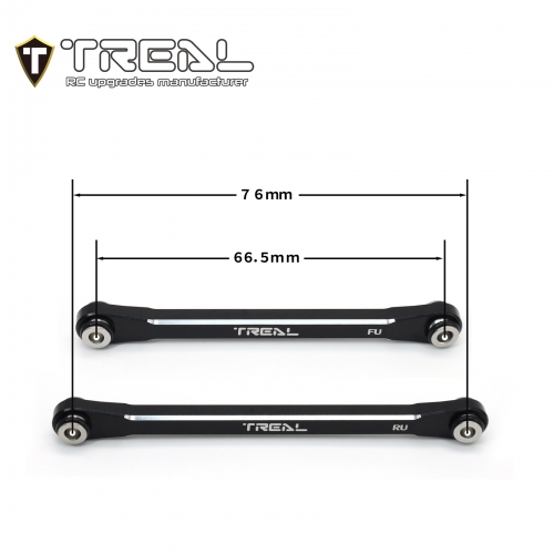 TREAL UTB18 Capra Upper Links Set (4pcs) Aluminum 7075 Upper