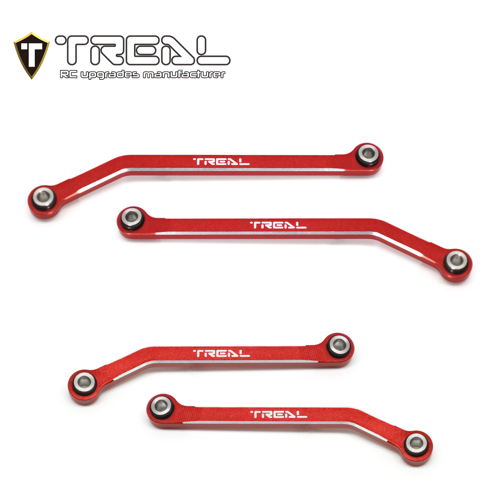 TREAL Aluminum 7075 High Clearance Links Set (4pcs) Chassis Lower