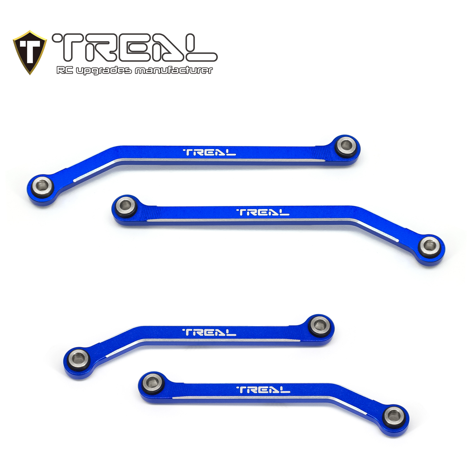 TREAL Aluminum 7075 High Clearance Links Set (4pcs) Chassis Lower