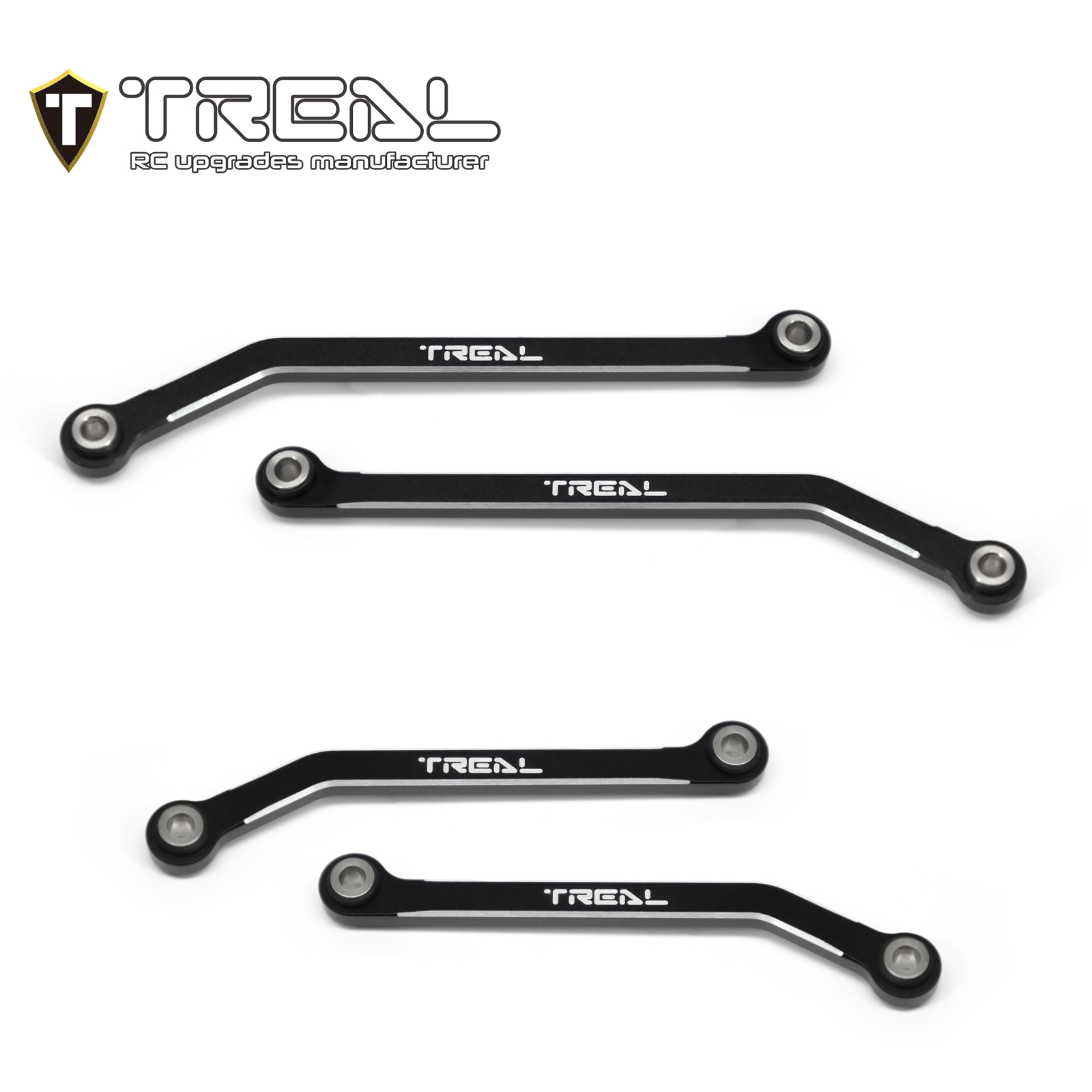 TREAL Aluminum 7075 High Clearance Links Set (4pcs) Chassis Lower