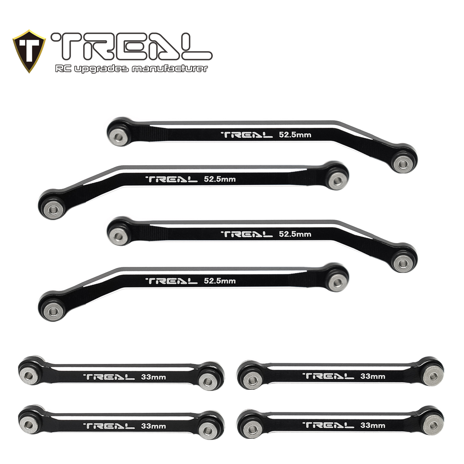 TREAL AX24 High Clearance Links (8P) CNC Machined Aluminum 7075
