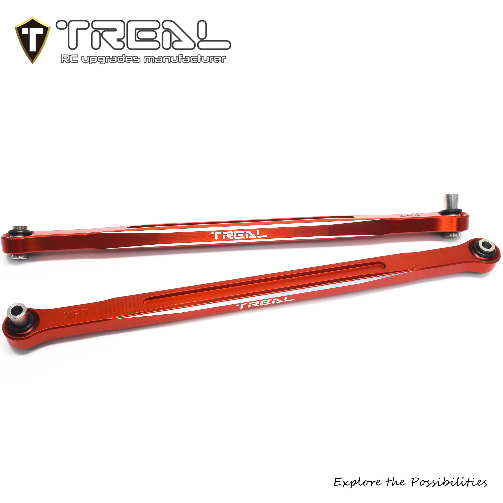 DC トライジール TREAL UTB18 Capra Aluminum 7075 Front Steering Linkages Set