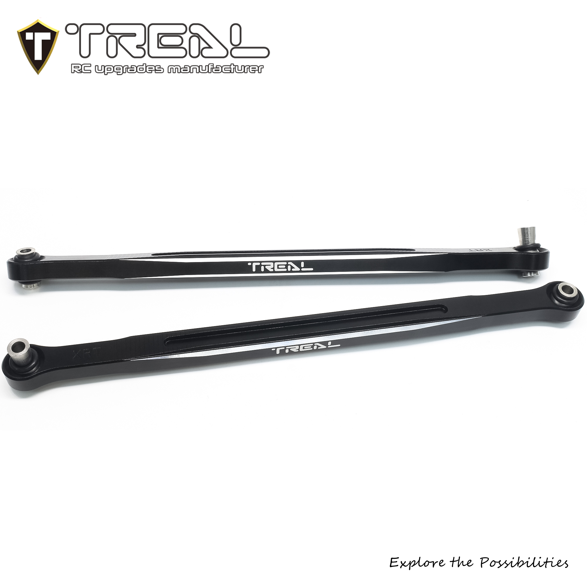 その他 RT 201474 TREAL XRT Aluminum 7075 Steering Toe Links Upgrades Compatible