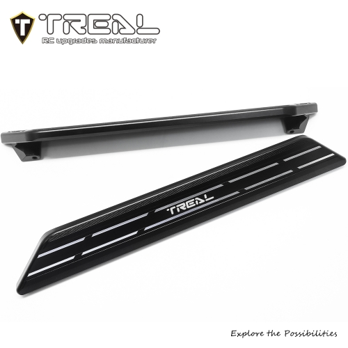 TREAL XRT Side Rails Step Plates Aluminum 7075 CNC Machined Compatible with Traxxas 1/6 XRT & 1/5 XMAXX