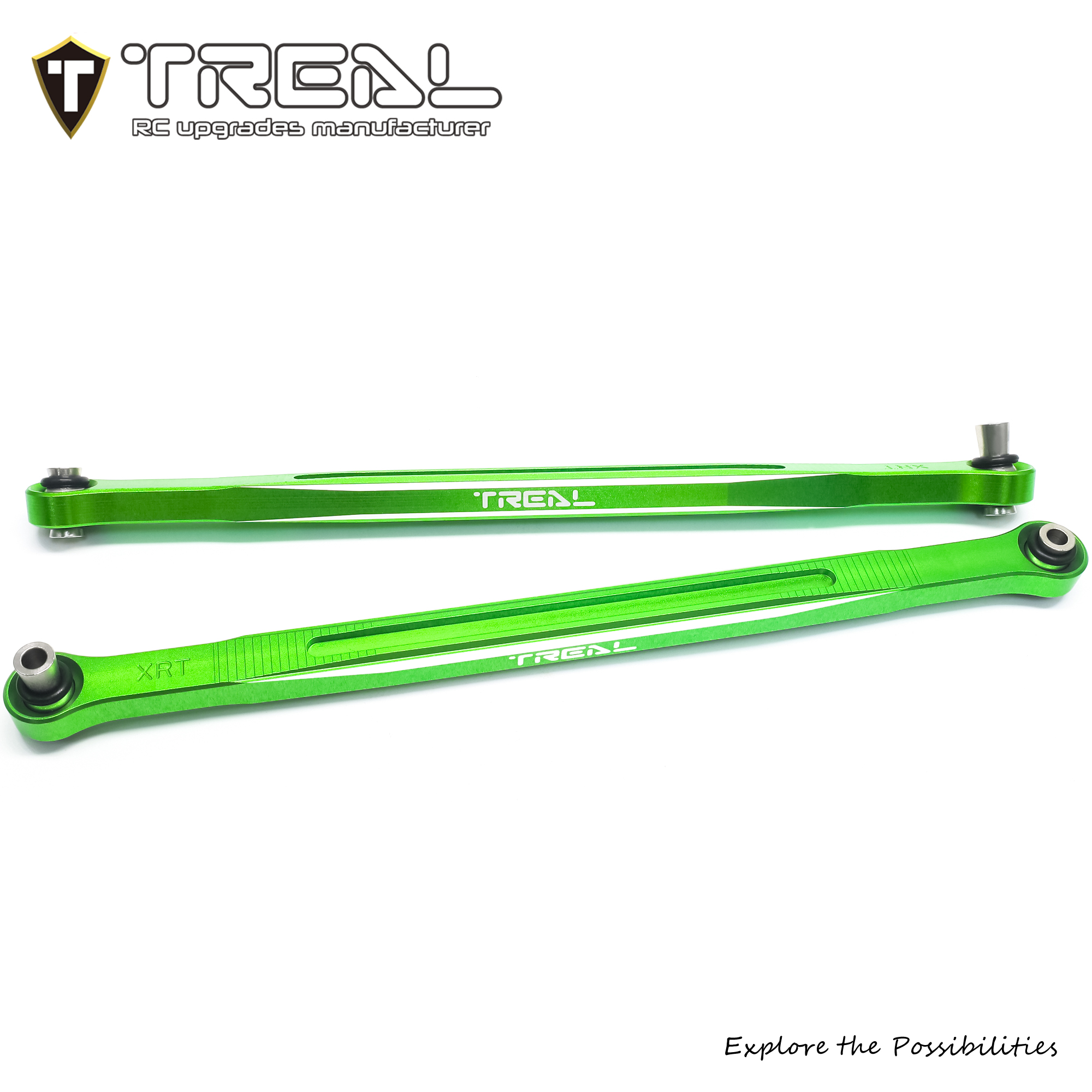 TREAL XRT Aluminum 7075 Steering Toe Links Upgrades