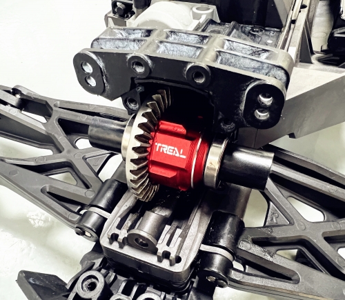 TREAL Aluminum 7075 Front & Rear Diff Housing Case CNC Machined