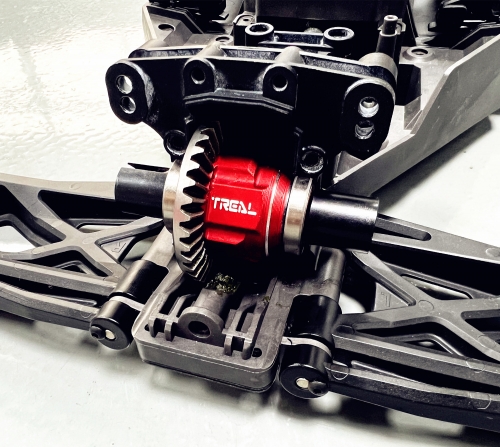 TREAL Aluminum 7075 Front & Rear Diff Housing Case CNC Machined