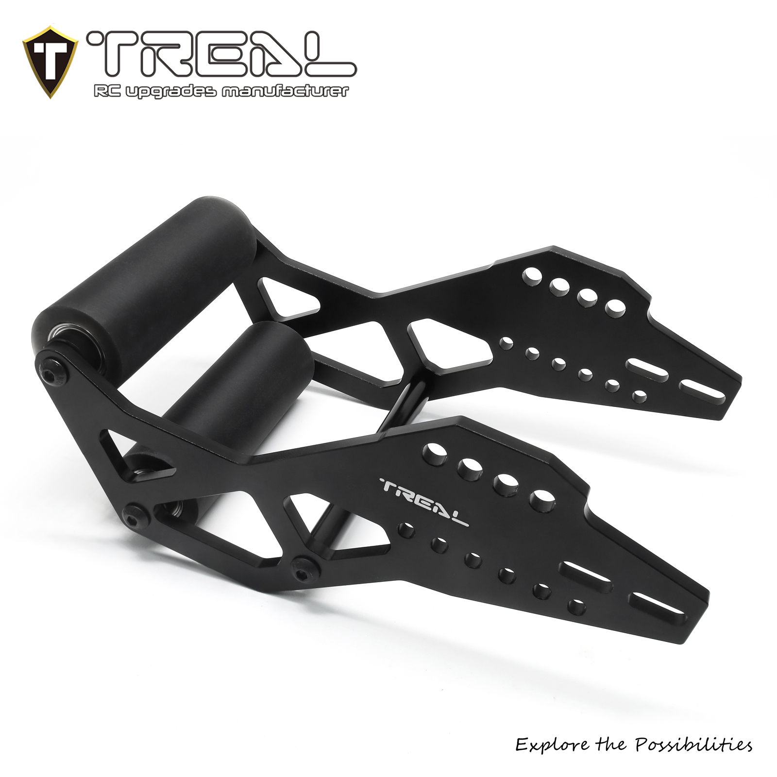 Treal Aluminum 7075 Wheelie Bar Adjustable for Losi LMT