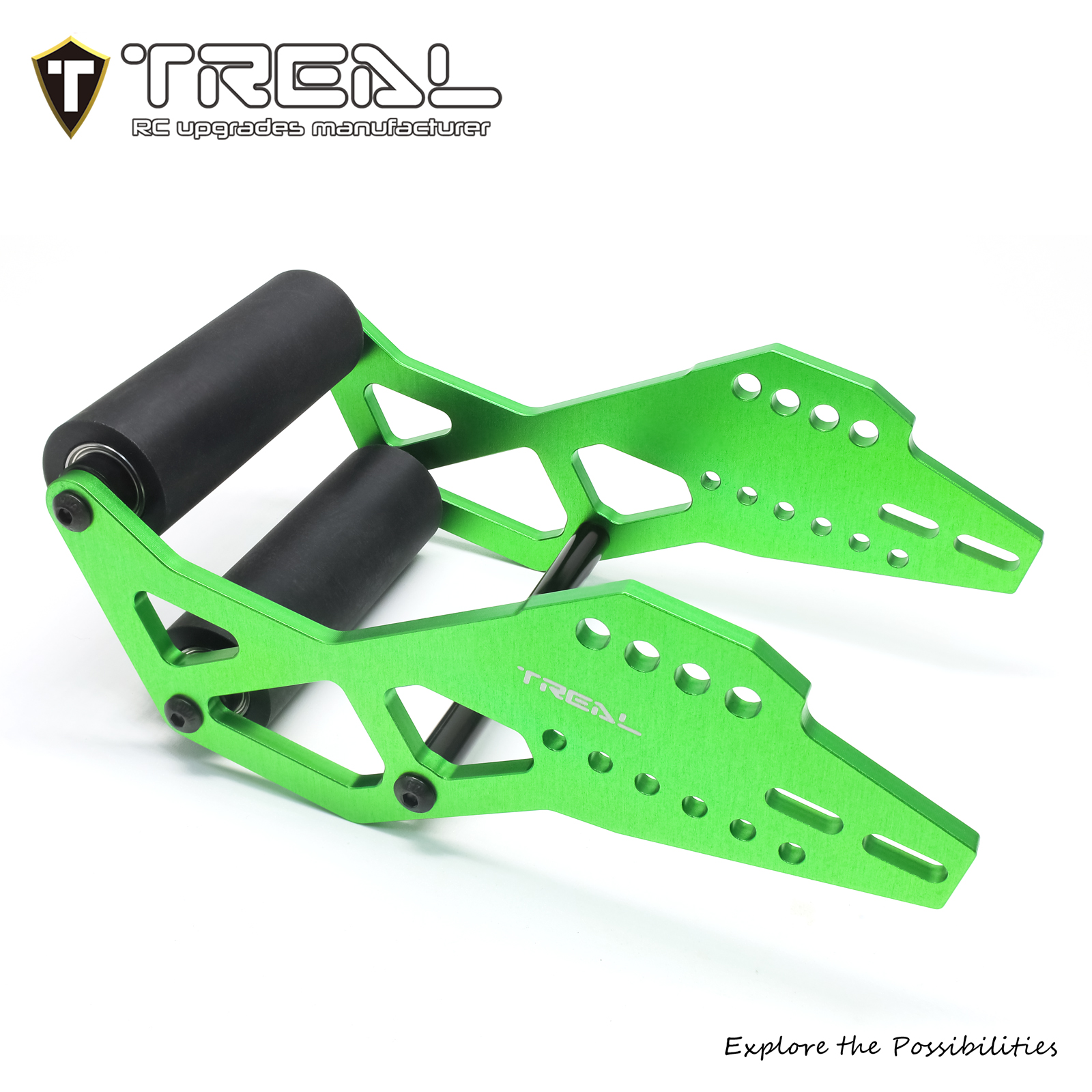 Treal Aluminum 7075 Wheelie Bar Adjustable for Losi LMT