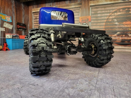 TREAL Alu# 7075 Axle Housing CNC Machined Billet Rear Axle Housing