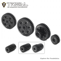 TREAL UTB18 48P Transmission Gear Set, Hardened Steel Trans Gears