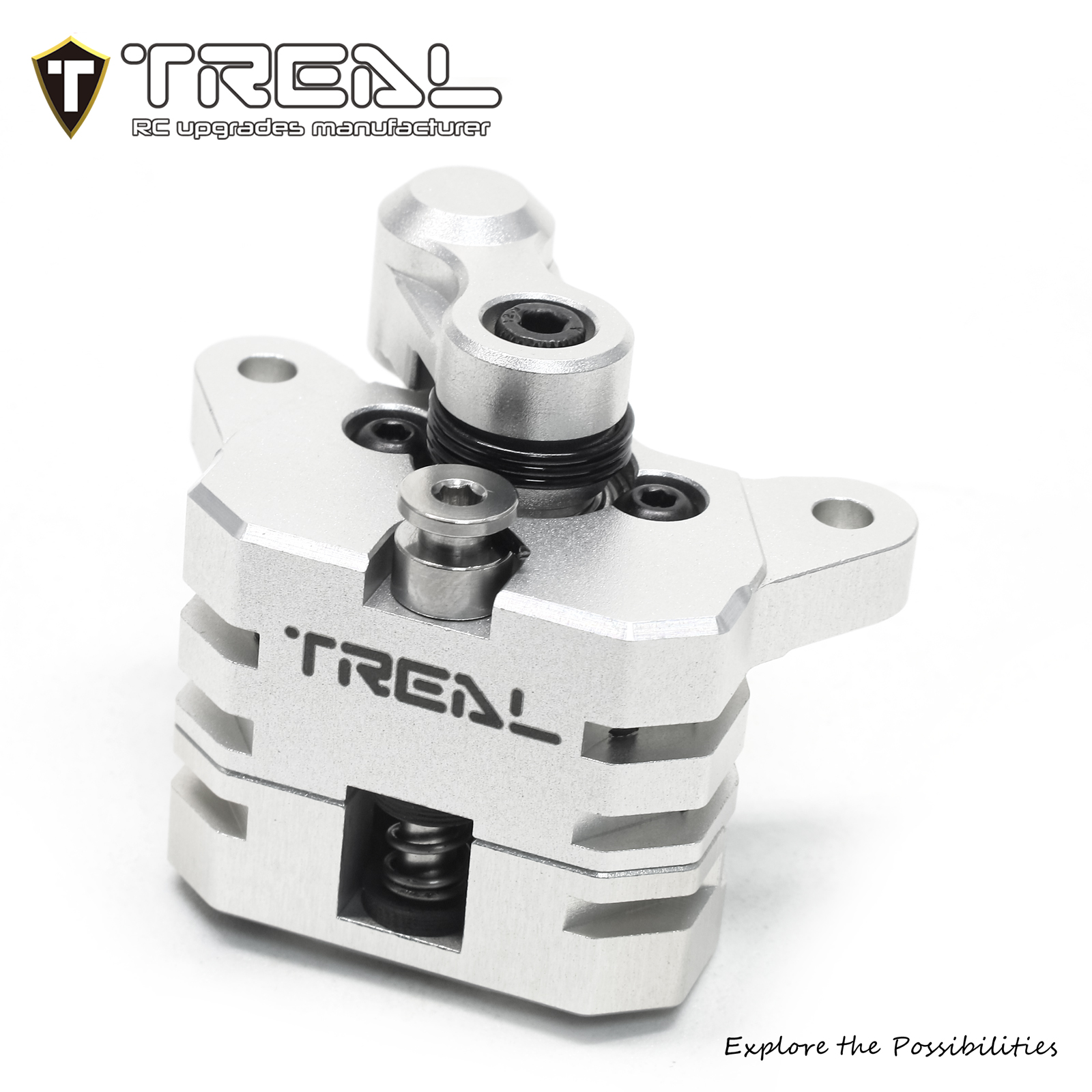 TREAL Aluminum 7075 Front Brake Caliper For Losi 1 4 Promoto MX Motorcycle