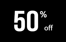 50% off