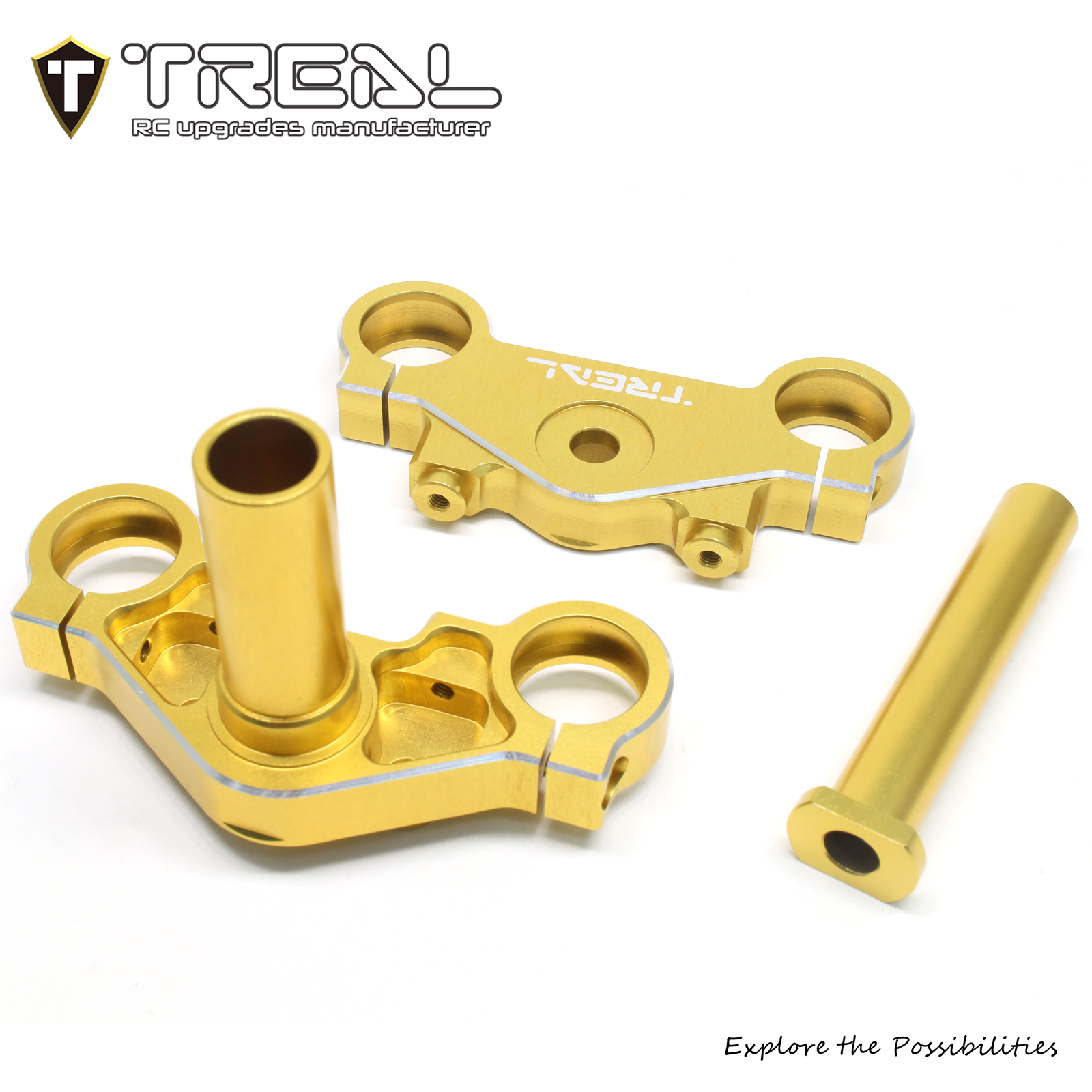 TREAL Losi Promoto MX Triple Clamp Set, CNC Machined Aluminum 7075 ...