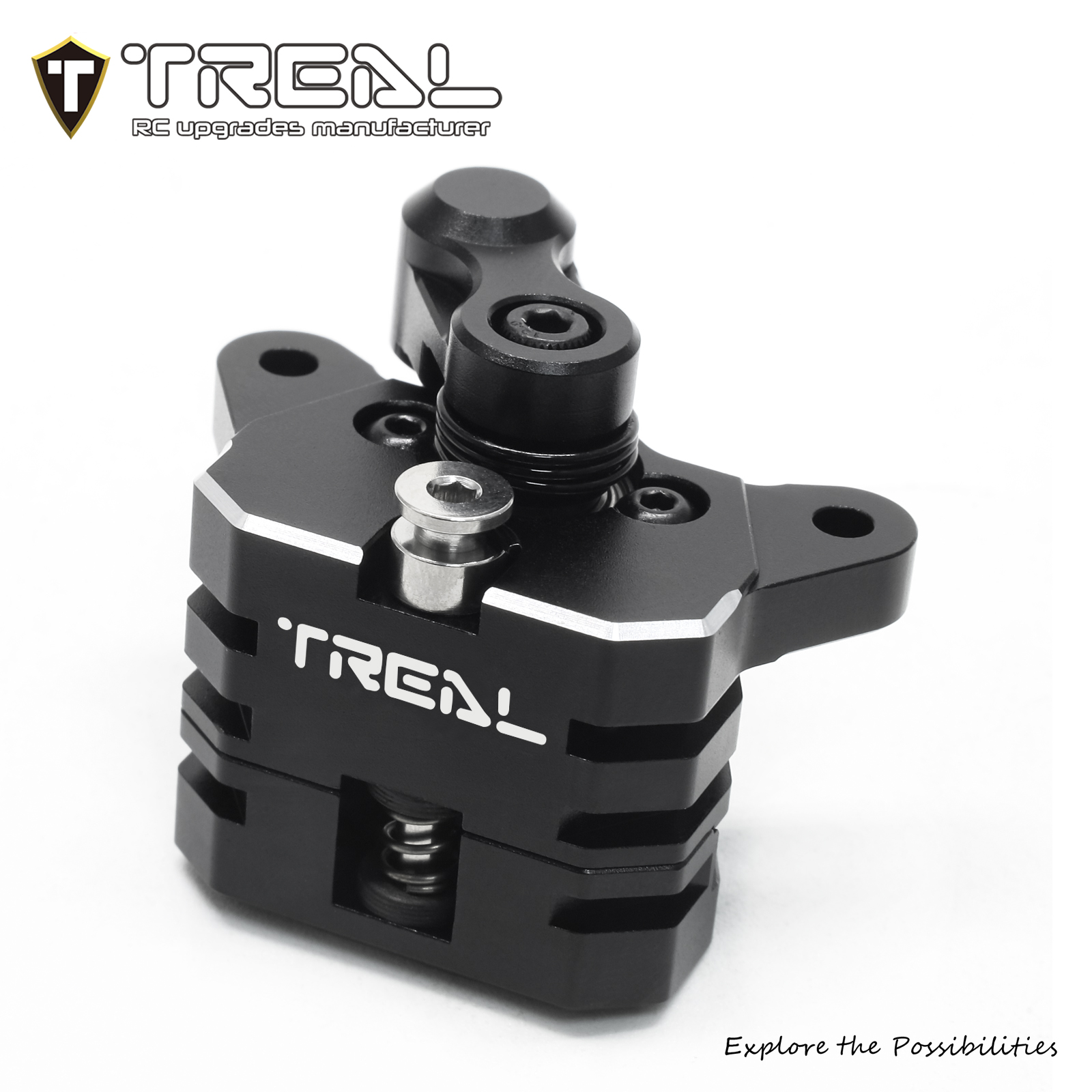 TREAL Aluminum 7075 Front Brake Caliper for Losi 1/4 Promoto