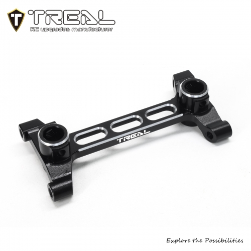 TREAL Aluminum 7075 Rear Chassis/Shock Tower Brace, Rr Chass Shock Tower Frame for SCX10 III Jeep JLU Wrangler