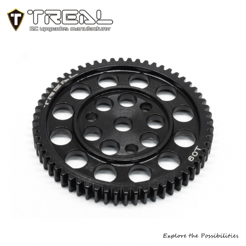 TREAL Harden Steel Spur Gear 60T 32 Pitch Upgrades for 1/10 SCX10