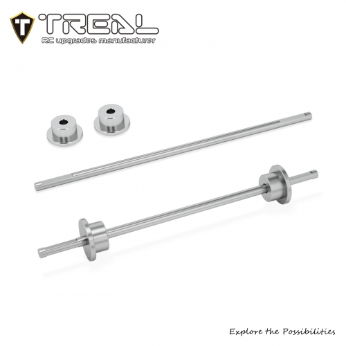 TREAL HD Torsional Bar Center Sections for Losi 1/18 Min LMT Sway Bar Set