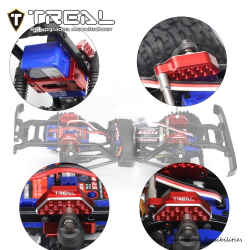 Treuil simulé automatique en métal pratique pour voiture RC WPL B14 B24