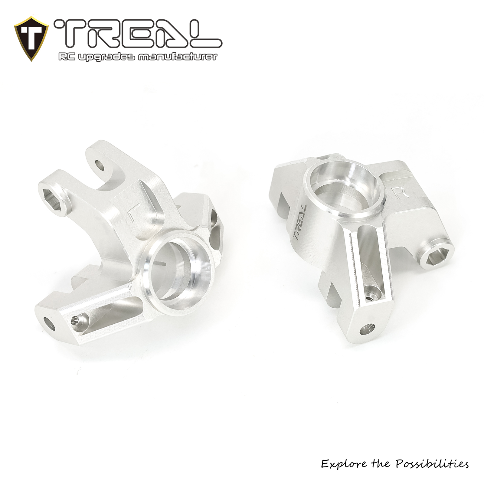 Convertidor De Adaptadores Hexagonales De Aluminio (+ 0.197 In) Para